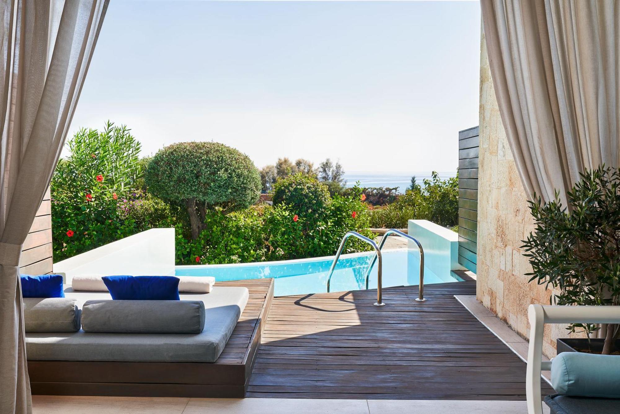 Aquagrand Exclusive Deluxe Resort Lindos - Adults Only Buitenkant foto