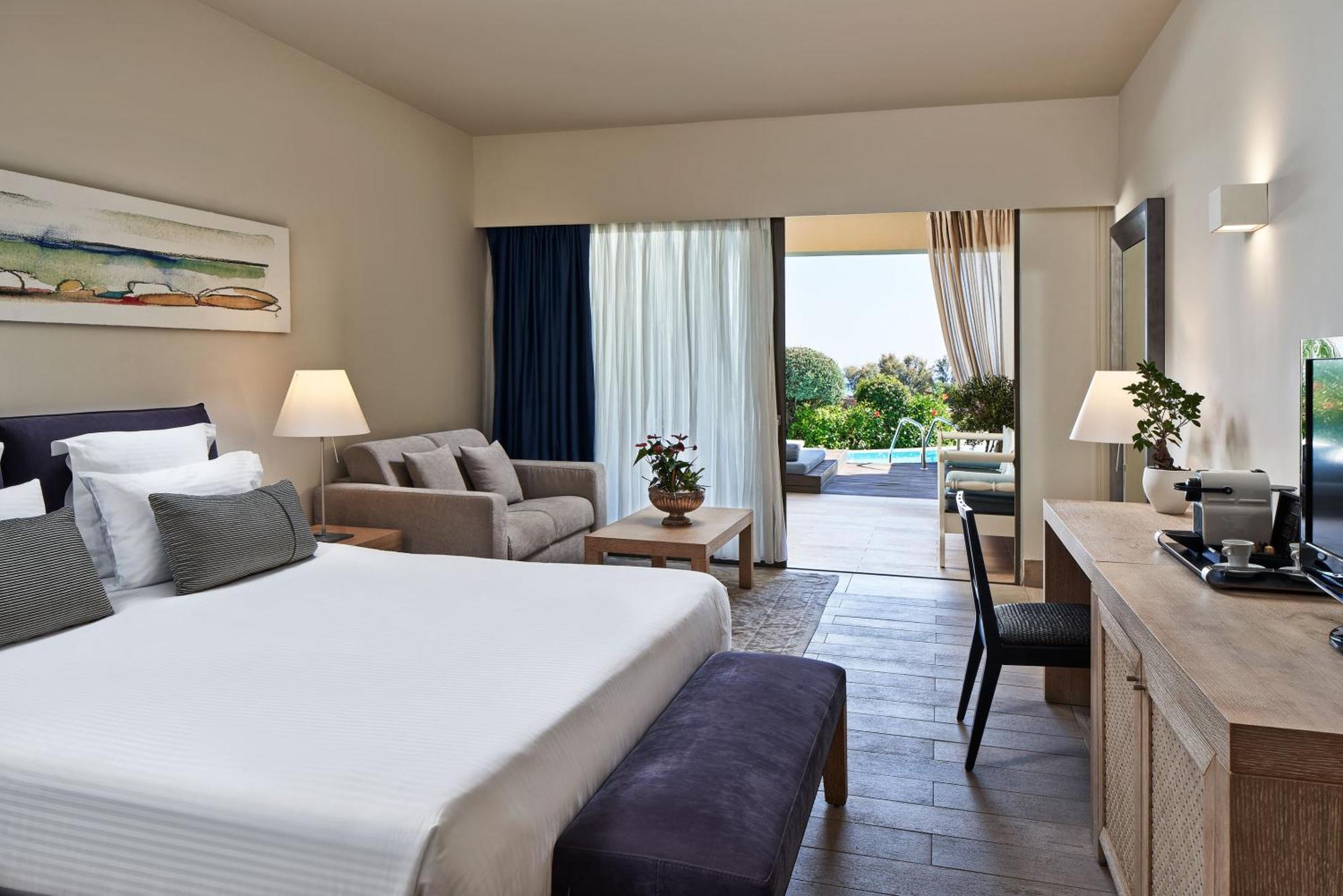 Aquagrand Exclusive Deluxe Resort Lindos - Adults Only Buitenkant foto