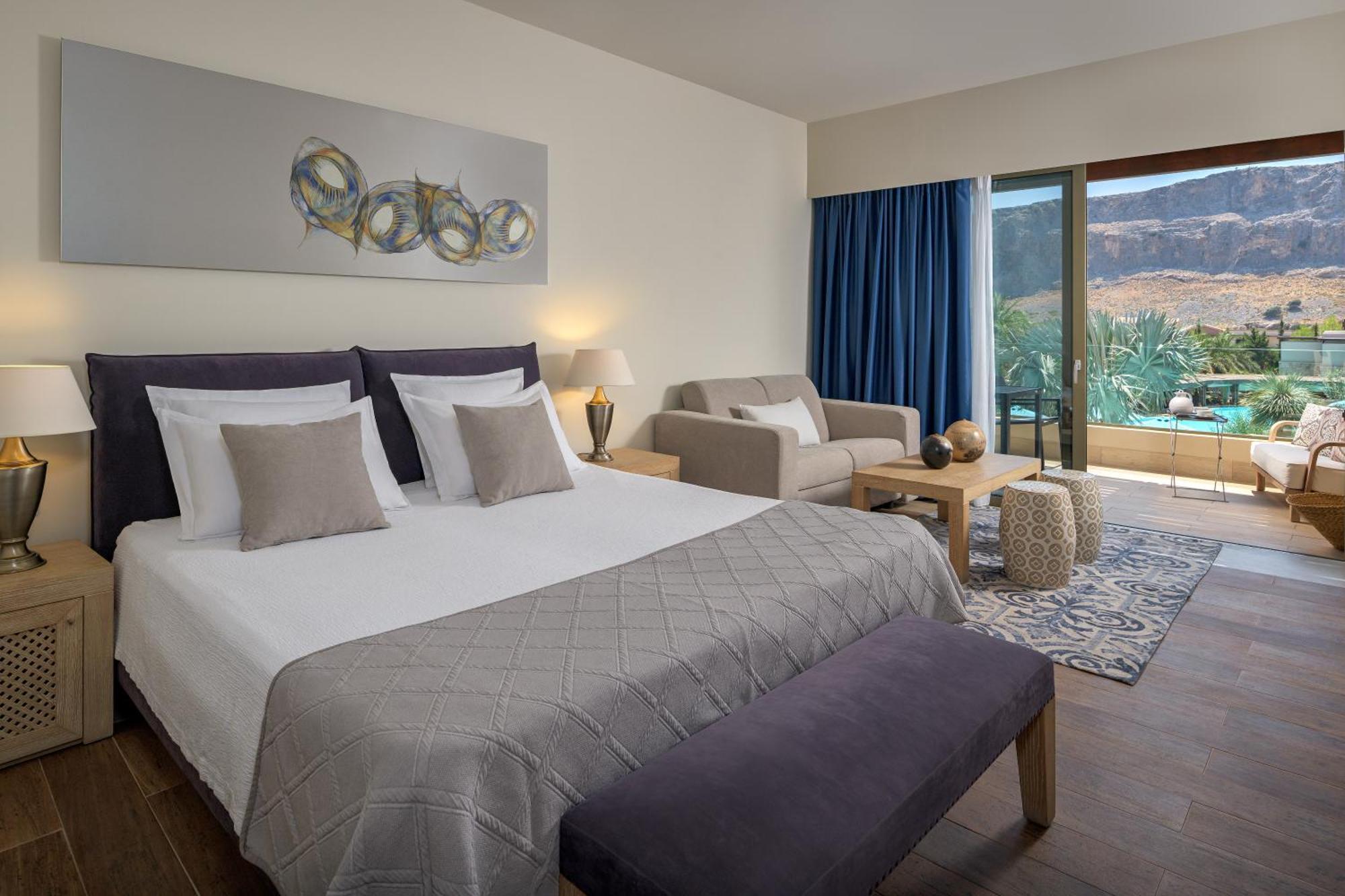 Aquagrand Exclusive Deluxe Resort Lindos - Adults Only Buitenkant foto