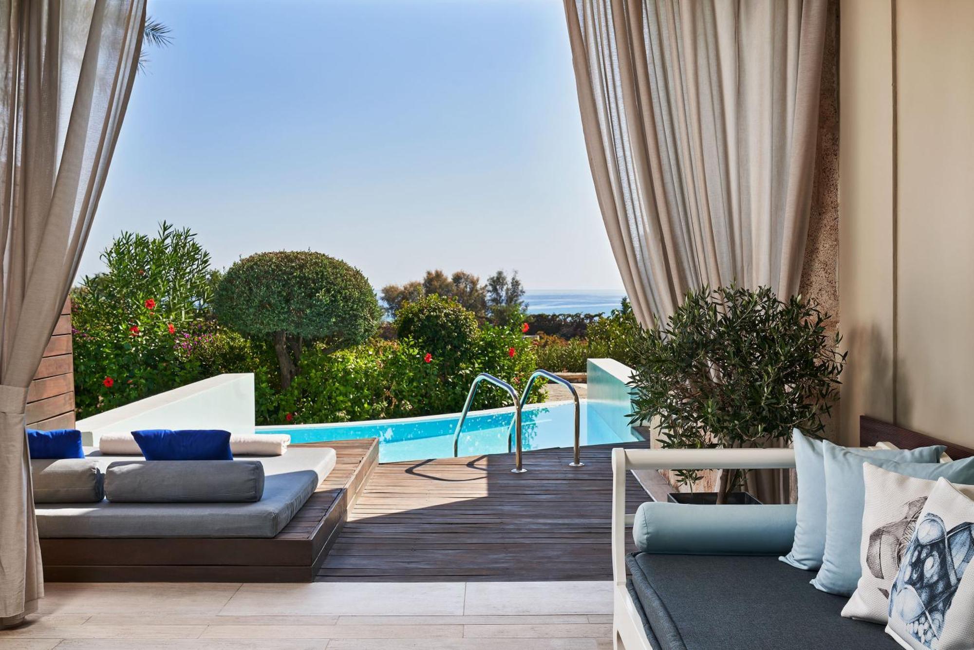 Aquagrand Exclusive Deluxe Resort Lindos - Adults Only Buitenkant foto