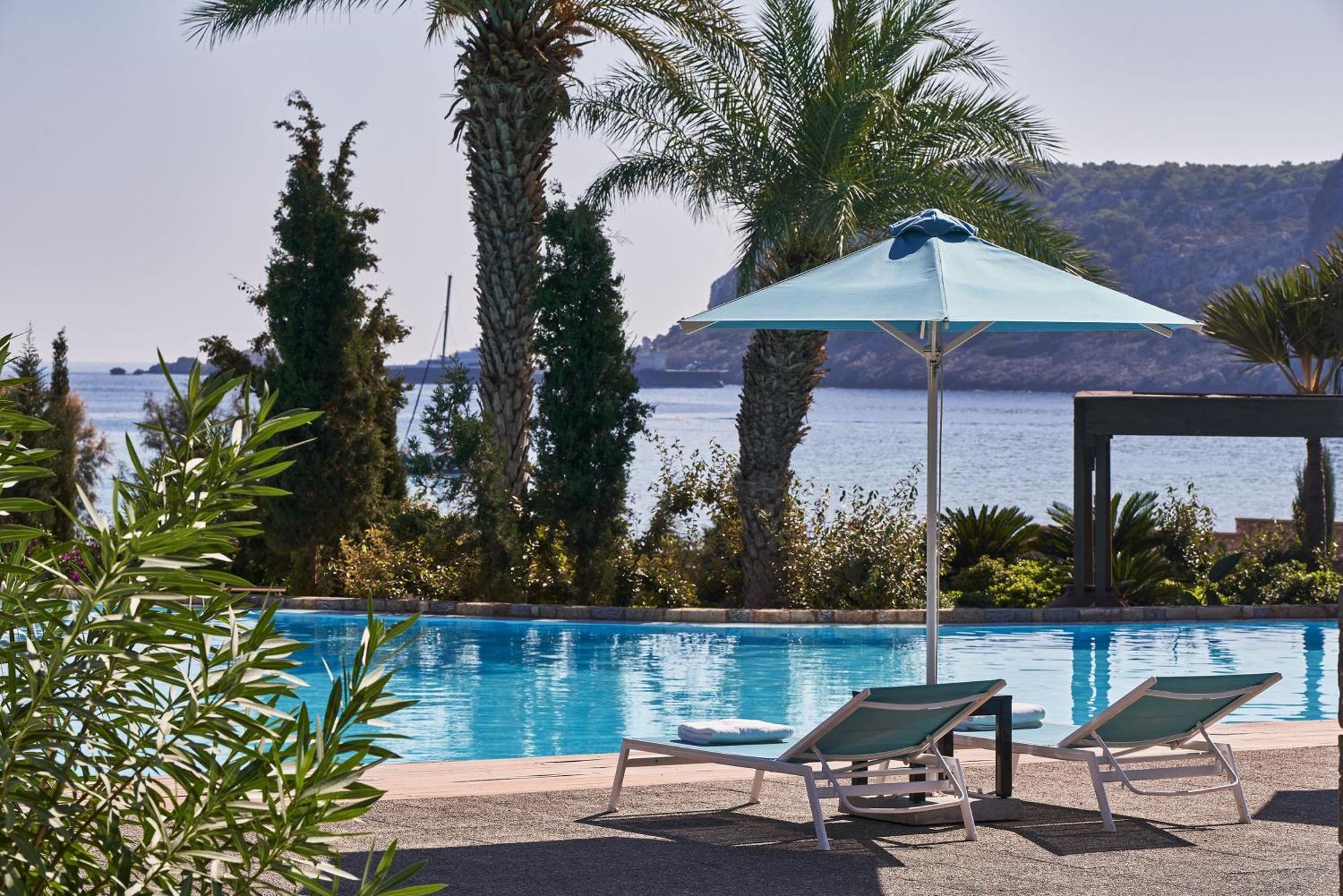 Aquagrand Exclusive Deluxe Resort Lindos - Adults Only Buitenkant foto