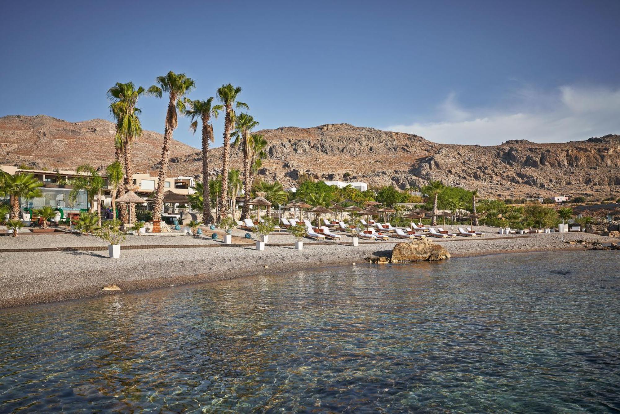 Aquagrand Exclusive Deluxe Resort Lindos - Adults Only Buitenkant foto