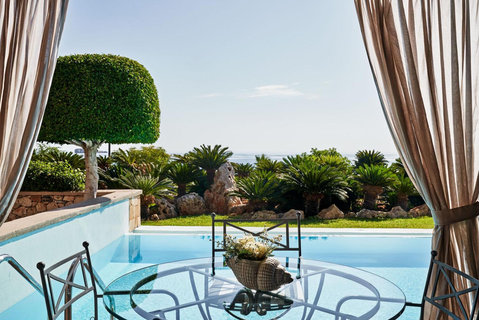 Aquagrand Exclusive Deluxe Resort Lindos - Adults Only Buitenkant foto