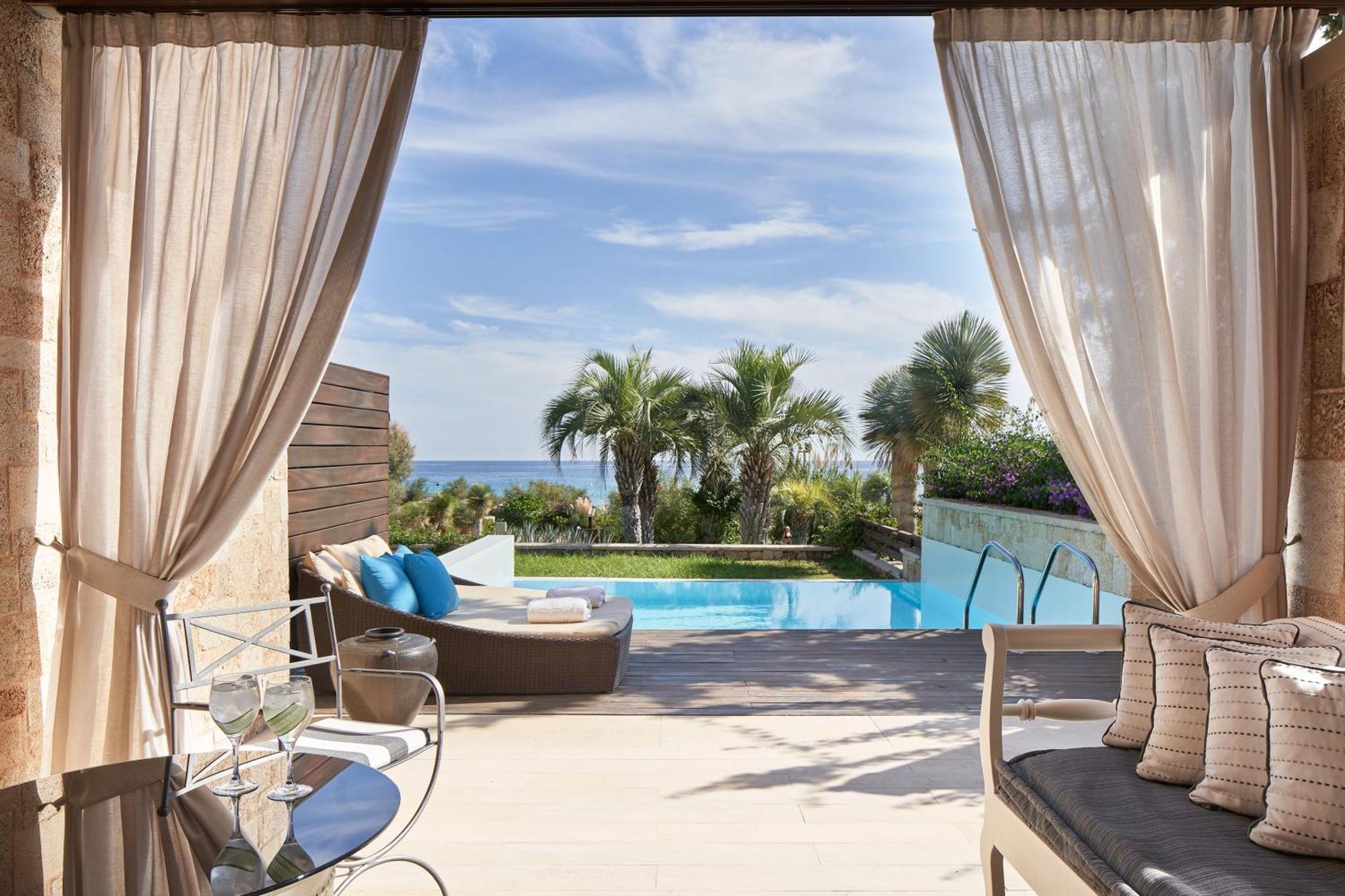 Aquagrand Exclusive Deluxe Resort Lindos - Adults Only Buitenkant foto
