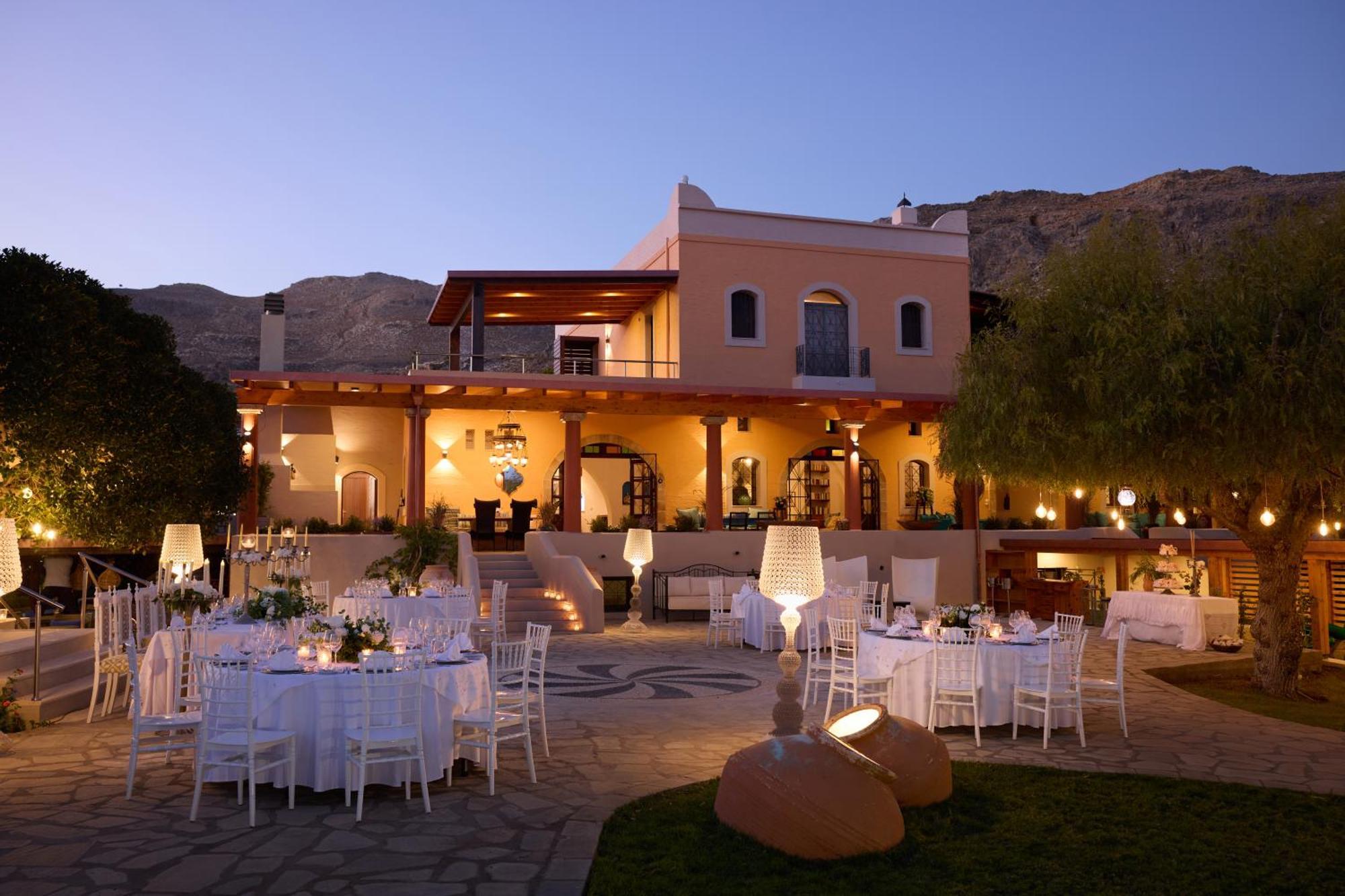 Aquagrand Exclusive Deluxe Resort Lindos - Adults Only Buitenkant foto
