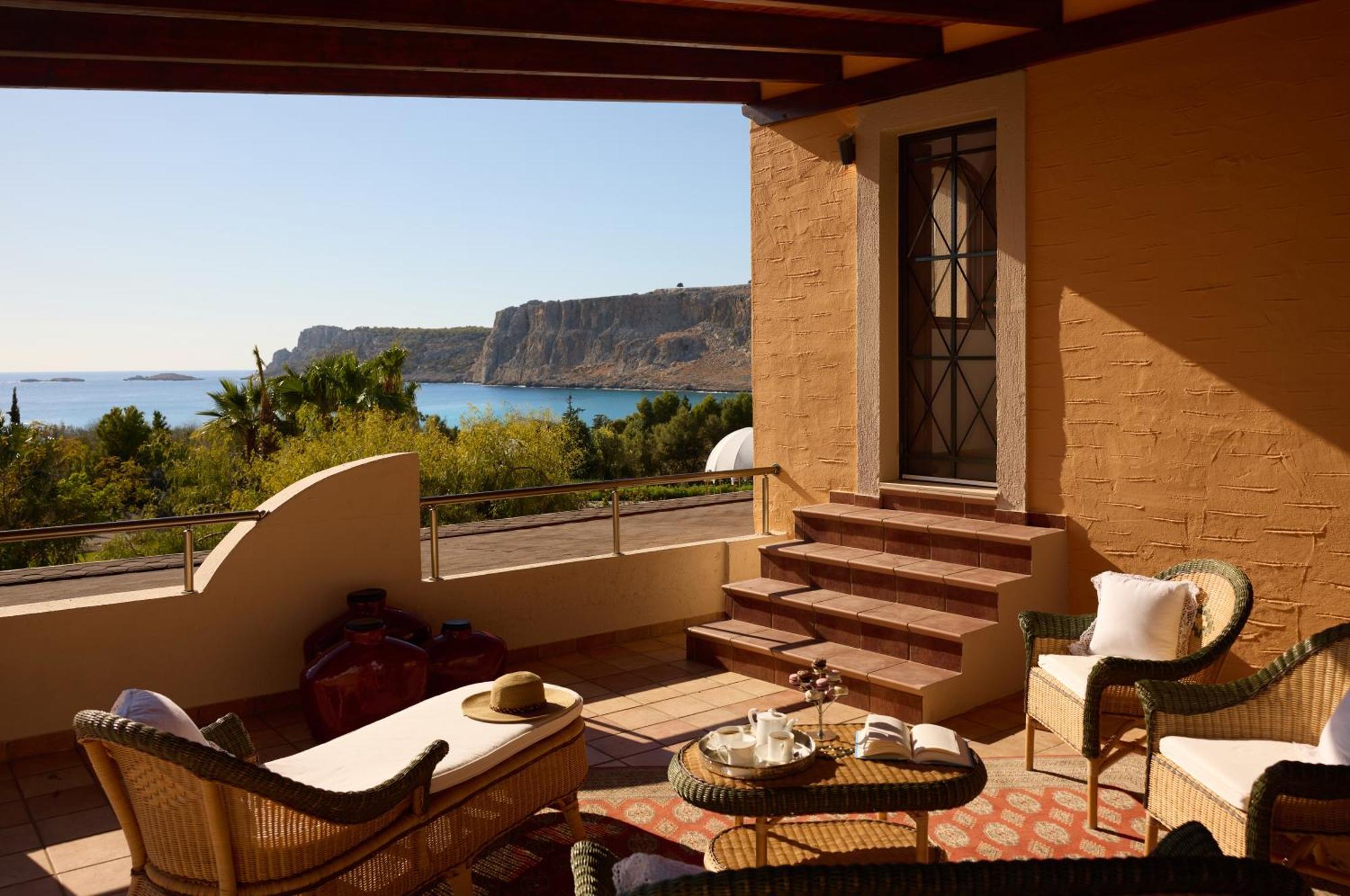 Aquagrand Exclusive Deluxe Resort Lindos - Adults Only Buitenkant foto